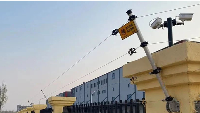 為什么廊坊這個工廠的周界用了兩種安裝方式？