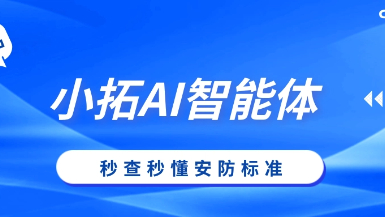安防標(biāo)準(zhǔn)太多太復(fù)雜？小拓AI智能體：讓國(guó)標(biāo)、行標(biāo)、地標(biāo)秒查秒懂！