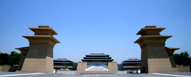 廣拓F5守護(hù)咸陽(yáng)博物館，把光纜預(yù)埋進(jìn)了復(fù)古磚墻(圖3)