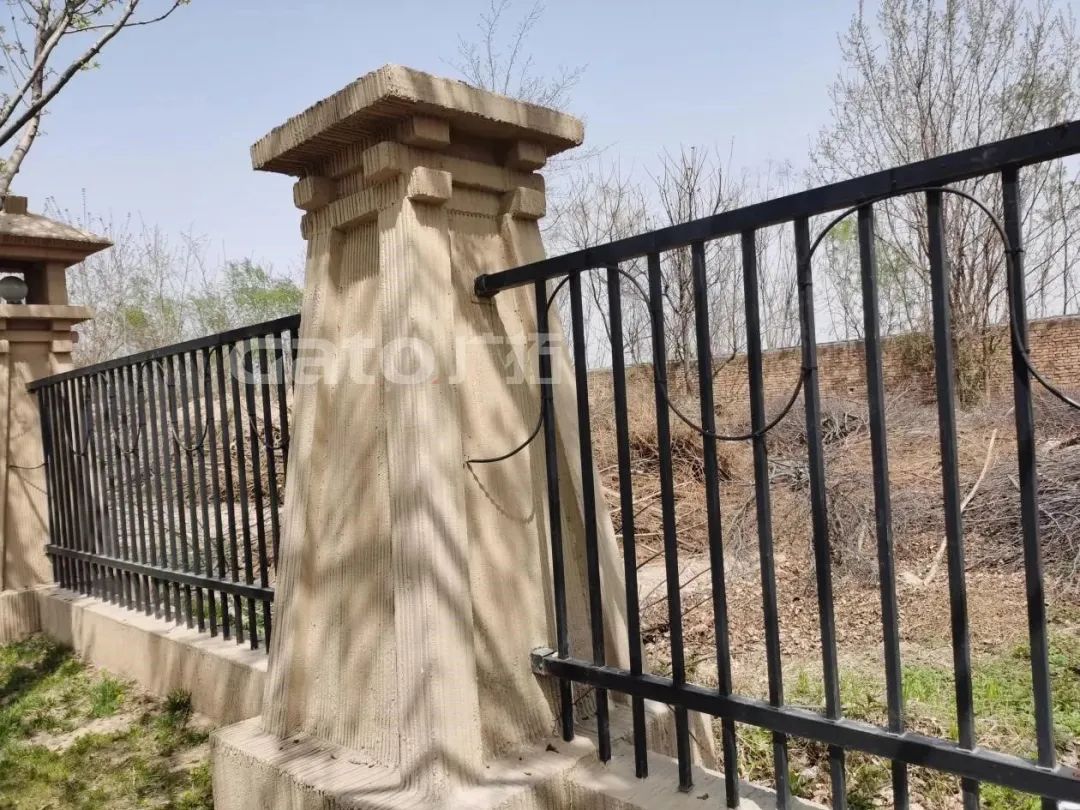 廣拓F5守護(hù)咸陽(yáng)博物館，把光纜預(yù)埋進(jìn)了復(fù)古磚墻(圖8)