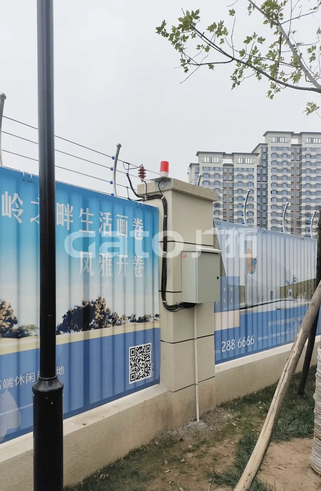 你見過弧形的不銹鋼電子圍欄嗎？(圖11)