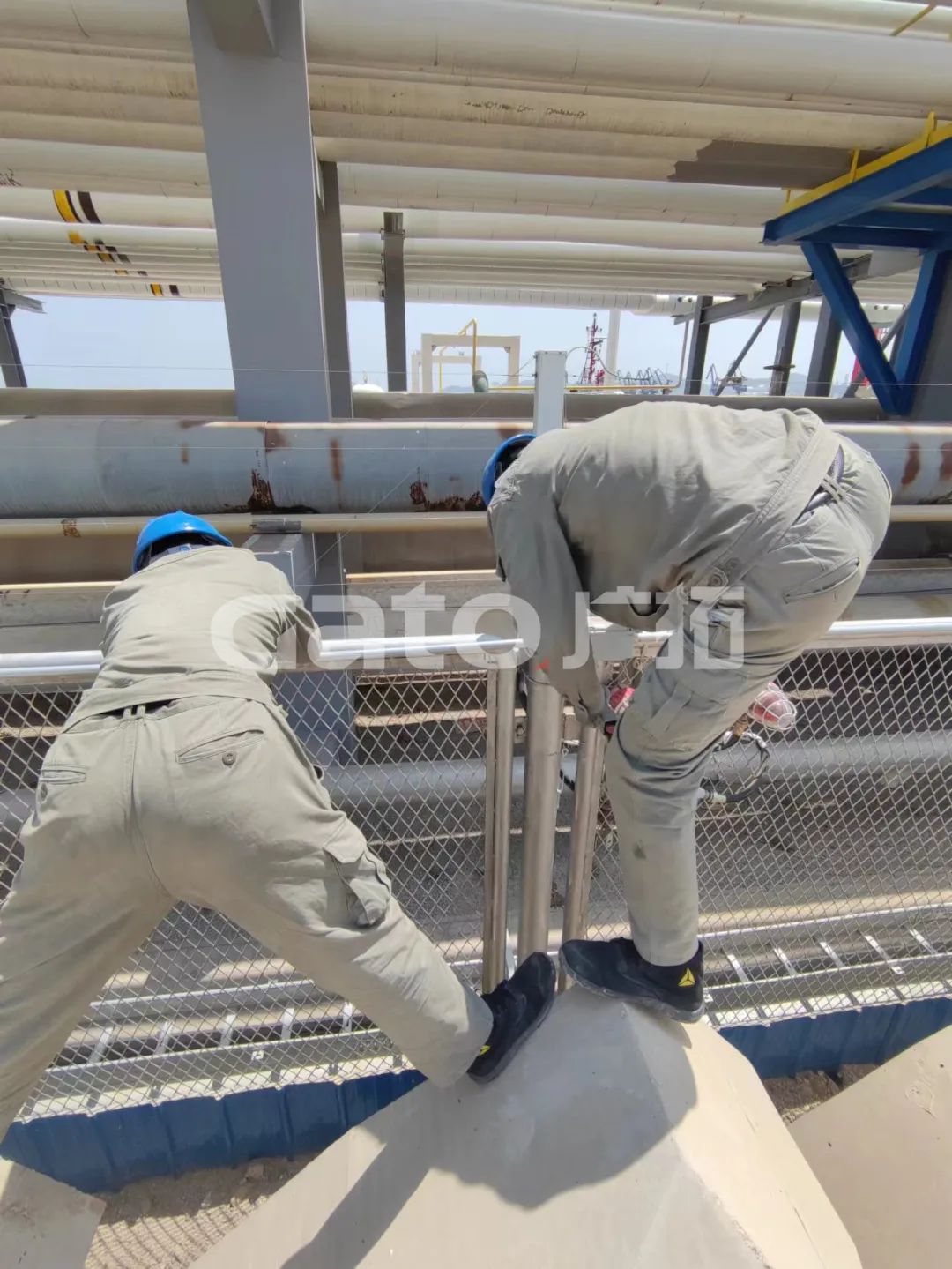 2200米煙臺(tái)港碼頭重點(diǎn)防爆區(qū)？防爆張力電子圍欄硬核出手！(圖9)