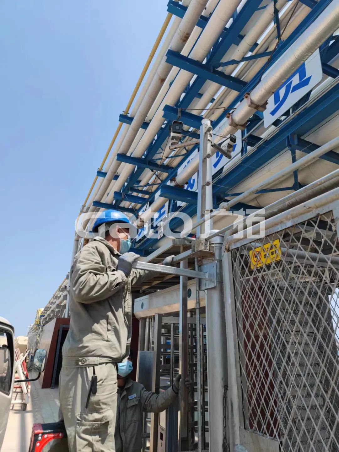 2200米煙臺(tái)港碼頭重點(diǎn)防爆區(qū)？防爆張力電子圍欄硬核出手！(圖10)