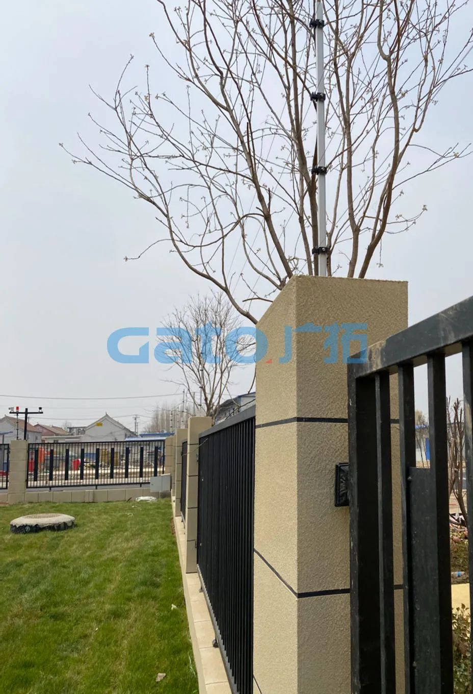 張力和脈沖電子圍欄共用你見過嗎？北京平谷愉景公館有話說！(圖5)